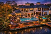 Waterfront Stay, Heated Pool, Jacuzzi, Game Room