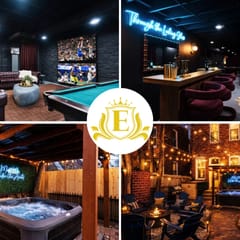 Lou Luxe- Speakeasy, EPIC Arcade, Hottub & FirePit
