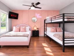 Pool Getaway • Near NASA • Sleeps 13 • King Bed - Image 2