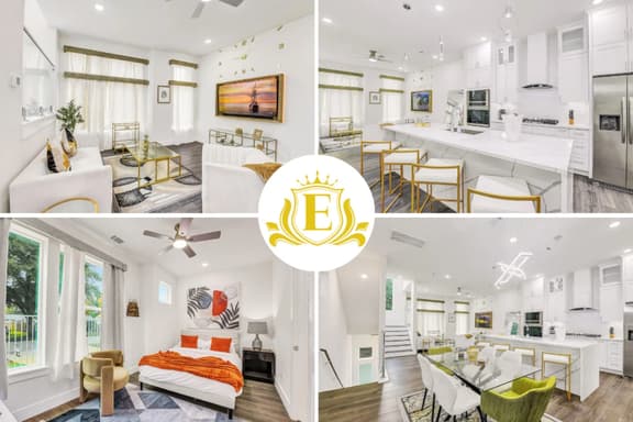 Luxe 3 BR w/ Garage + Patio, 5 min NRG & Med Ctr