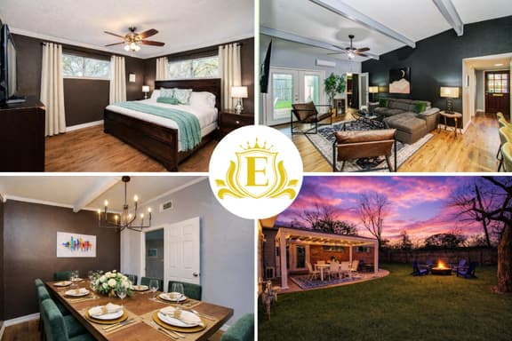 Sleeps 16+ | Game Room + 75” TV | Fire Pit + BBQ
