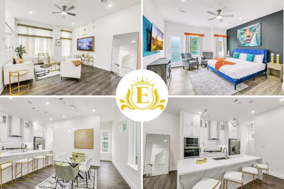 Luxury 3BR w/ Patio + Garage, Near NRG, Med Center