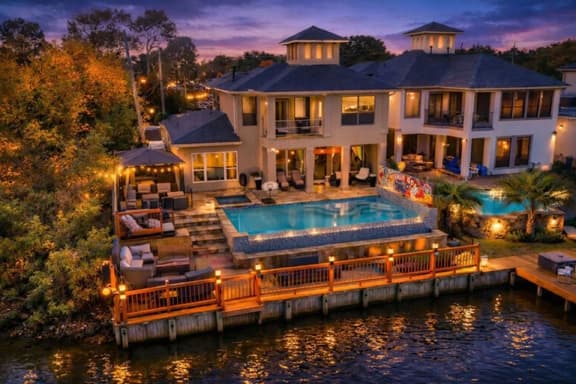 Waterfront Stay, Heated Pool, Jacuzzi, Game Room - Image 1